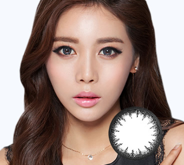 海昌星眸玛瑙黑日抛隐形眼镜5片装